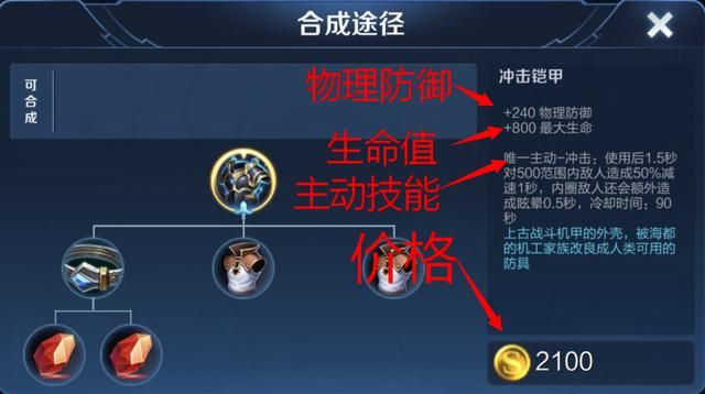 冲击铠甲可以提供控制，那么它适合哪些英雄选择呢？