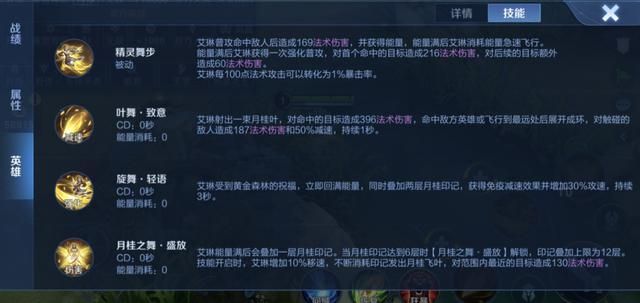 王者荣耀：艾琳不需要暴击？大错特错！艾琳缺少的恰恰就是暴击率