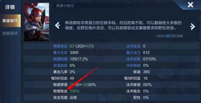泣血之刃拥有高达25%的物理吸血，它适合哪些物理英雄选择呢？