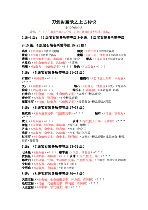 刀剑封魔录秘籍代码，刀剑封魔录秘籍复制宝石