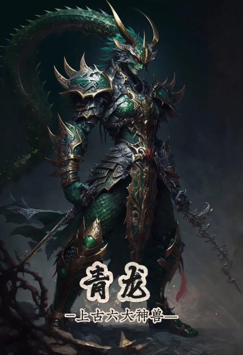 上古六神兽图片，上古六神兽腾蛇图片