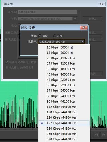 mp3码率什么意思，mp3码率转换