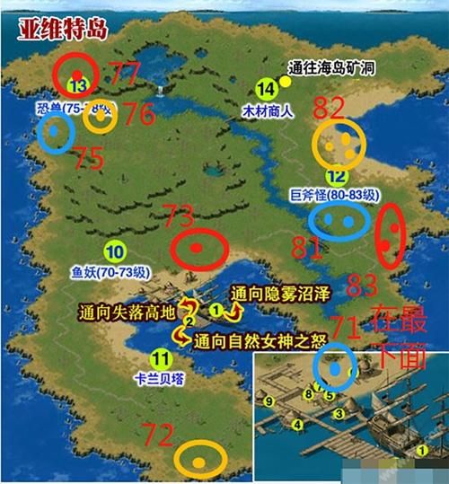 魔域boss地图一览表，魔域boss地图精准版2023