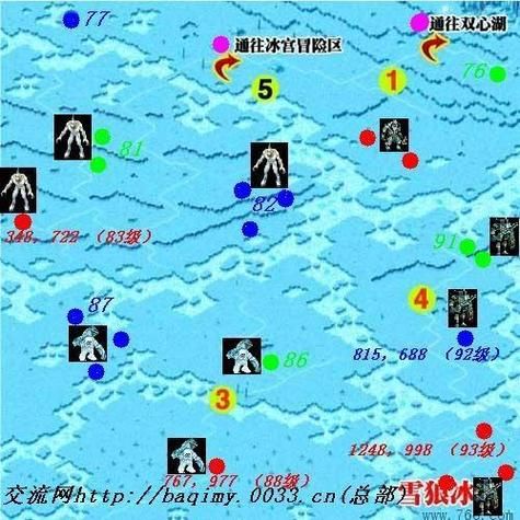 魔域boss地图一览表，魔域boss地图精准版2023