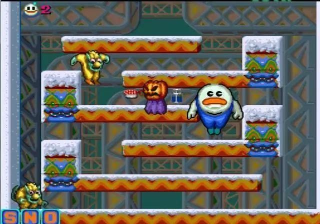 雪人兄弟能往下跳吗，雪人兄弟nes格式下载