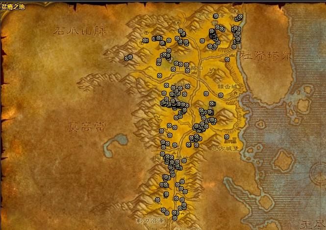 魔兽世界魔皇草采集指南：地图分布及路线推荐！