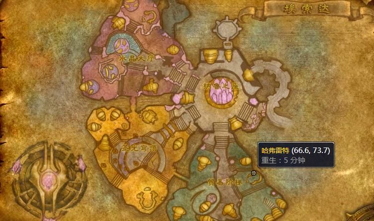 魔兽世界刷结缔皮地图  高效刷怪技巧