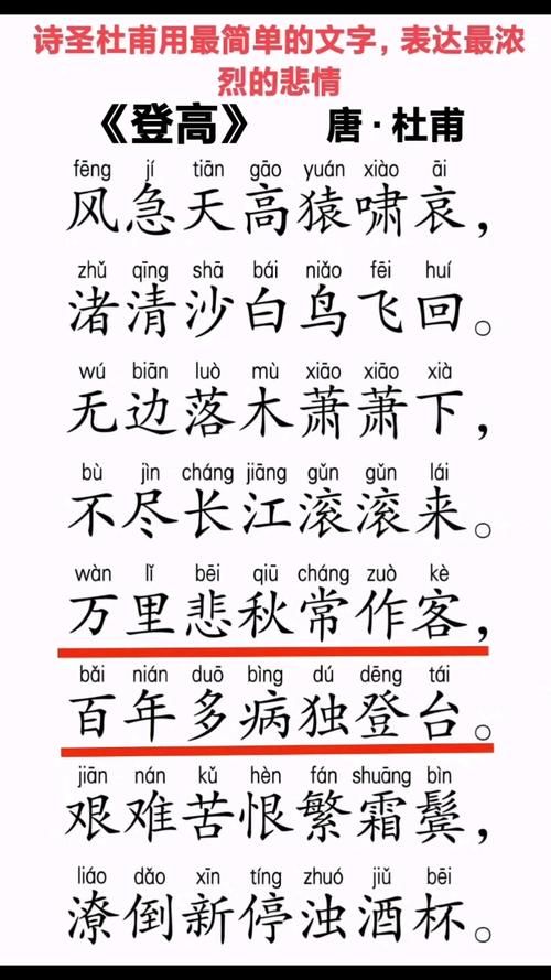 万里悲秋常作客：杜甫登高赏析及诗句解读