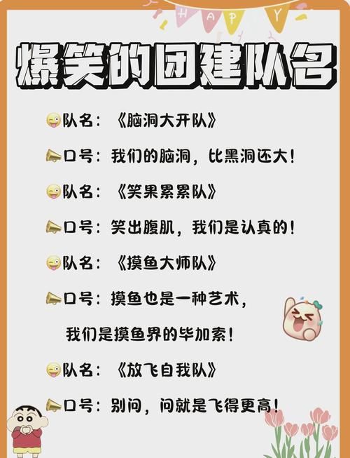 游戏战队名字大全搞笑，让你笑出腹肌的战队名！