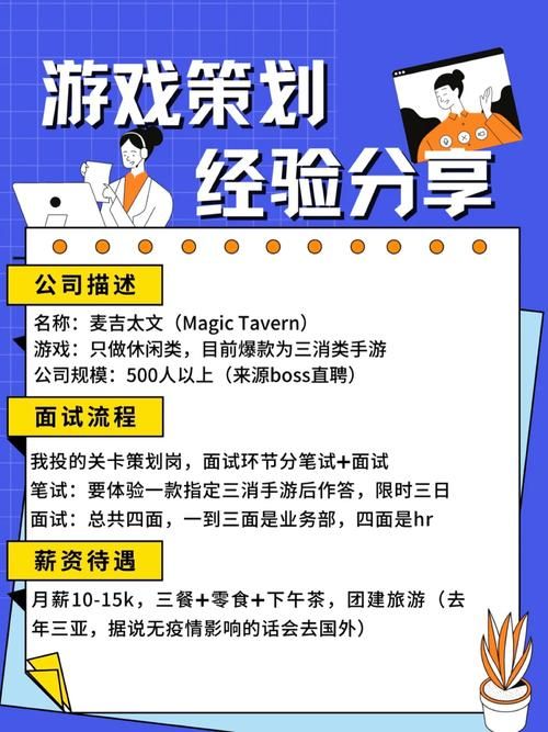 游戏策划面经干货：如何准备游戏策划面试？