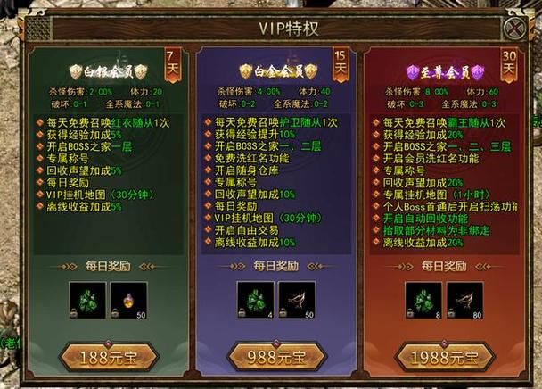 满vip游戏有哪些？这些游戏上线就送满级VIP！