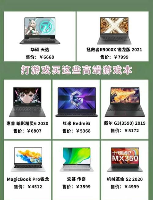 热门玩游戏笔记本电脑大盘点，总有一款适合你！