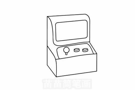 简笔画游戏机怎么画？一步一步教你轻松学会！