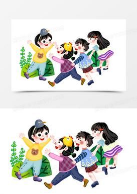 老鹰捉小鸡游戏图片大全，高清可爱素材免费下载！