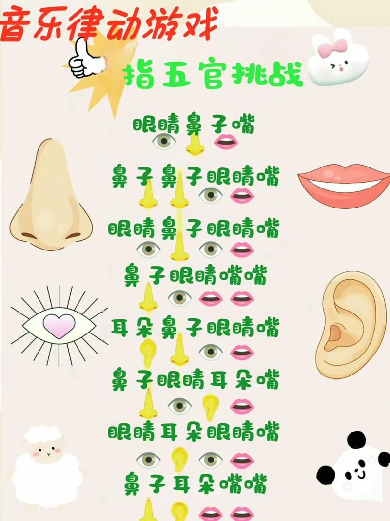 认识五官游戏有哪些？宝妈必备早教游戏分享！
