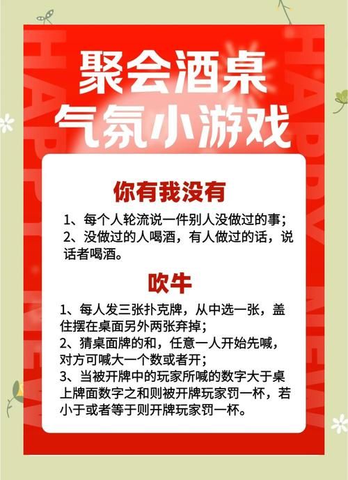 适合四个人玩的室内小游戏，聚会必备不冷场！