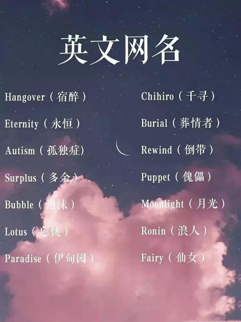 霸气英文游戏名大全，总有一款适合你！