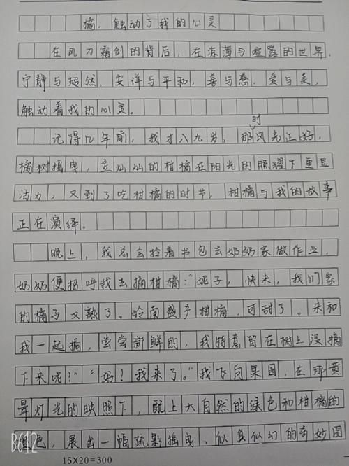 顶桔子游戏后的感悟，高分作文原来是这么来的！