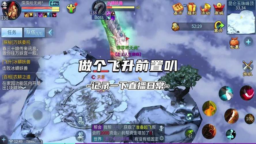 飞升游戏手机版攻略大全，快速升级变大神！