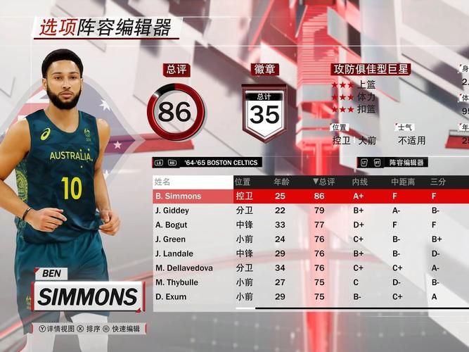 2k11最新名单出炉快来查看你喜欢的球员数据