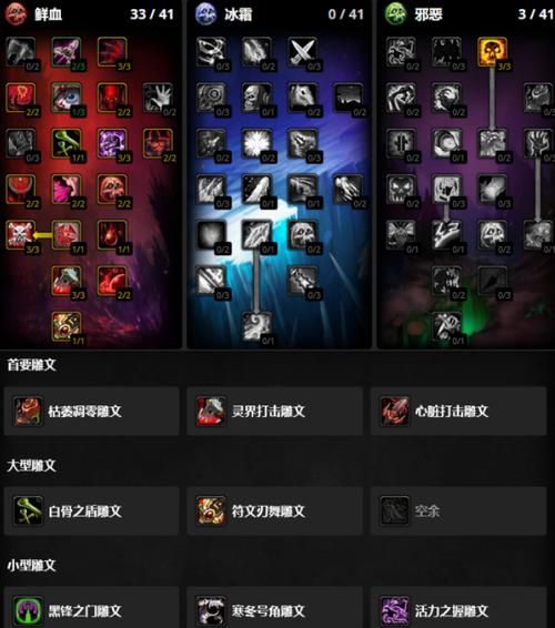 3.35dk天赋推荐 死亡骑士pve和pvp最强加点
