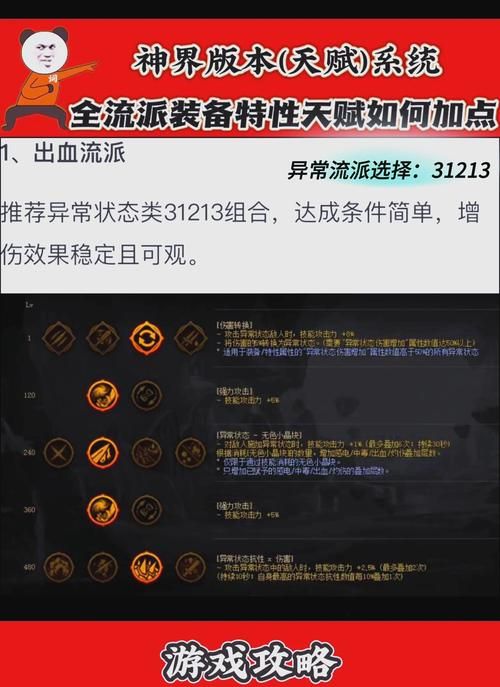 3.35鸟德天赋推荐 鸟德输出天赋选择指南
