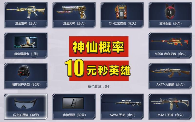 cf最新活动抽奖概率 实测数据告诉你值不值得抽