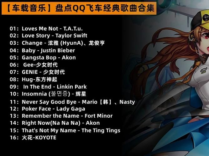 qq飞车音乐大全 最全游戏背景音乐合集一键收听