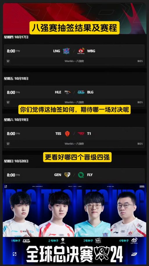 S11世界赛分组出炉谁将迎战强敌引热议
