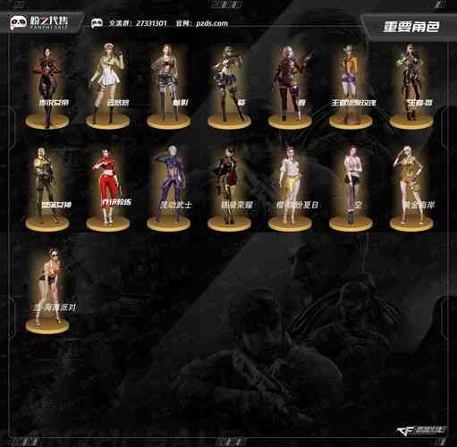 cf三防角色大全 新手必看角色选择指南