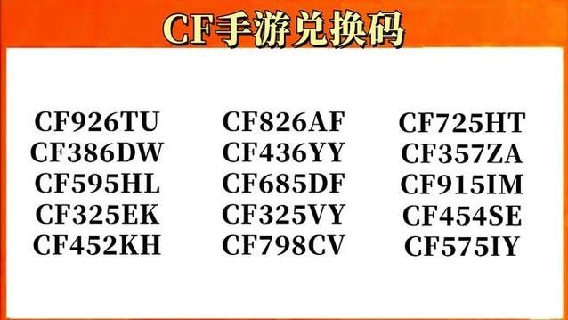 cf平台兑换码入口在哪 最新兑换码领取方法分享