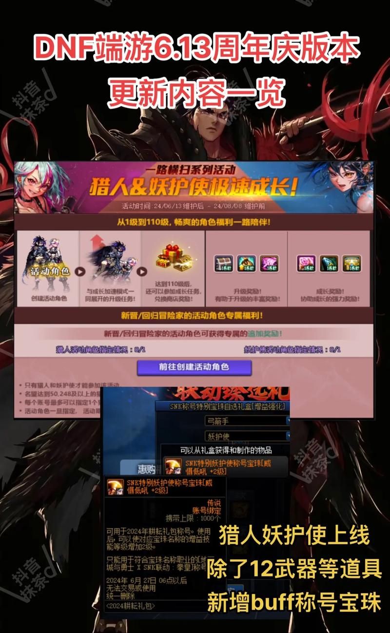 dnf618周年庆版本更新内容 新副本装备抢先看