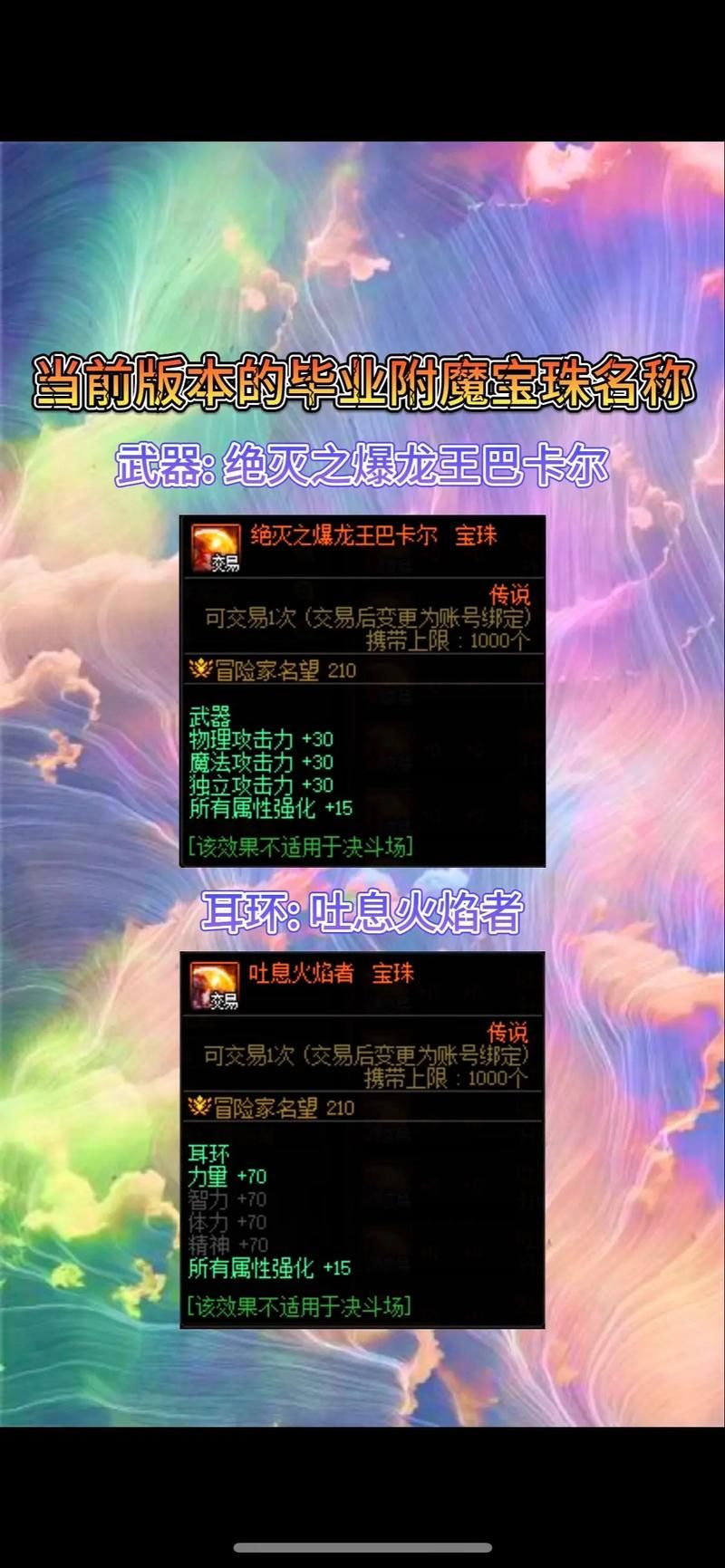 dnf宝珠属性大全攻略 如何选择最适合的宝珠
