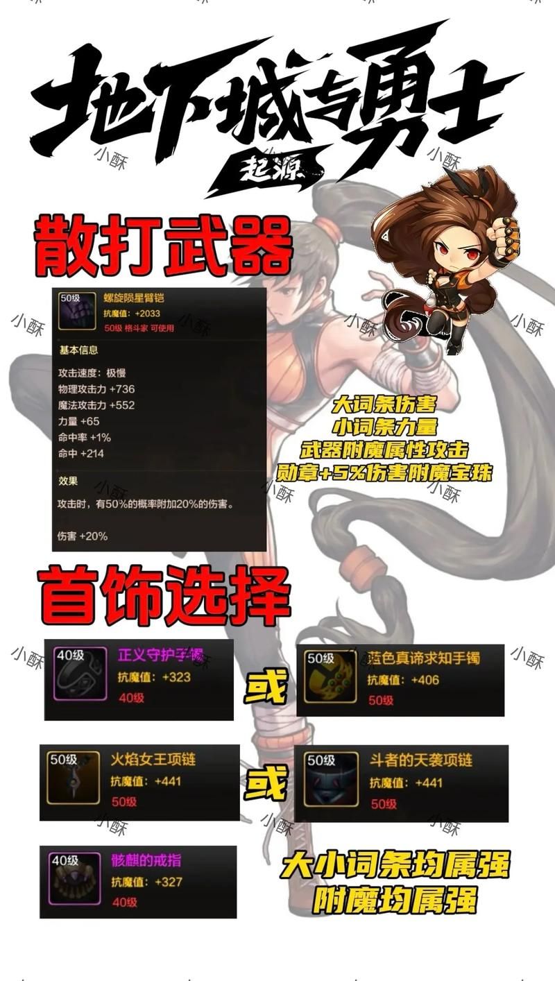 dnf手游装备图鉴大全 所有装备属性一览无余