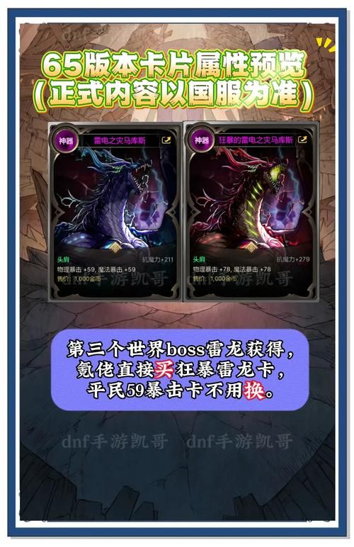 dnf物理攻击卡片有哪些值得入手的高性价比推荐