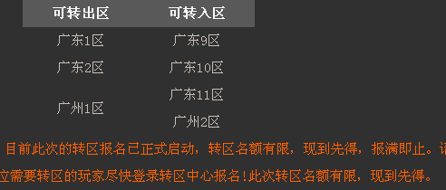 dnf转区申请官网最新消息 转区规则和费用说明