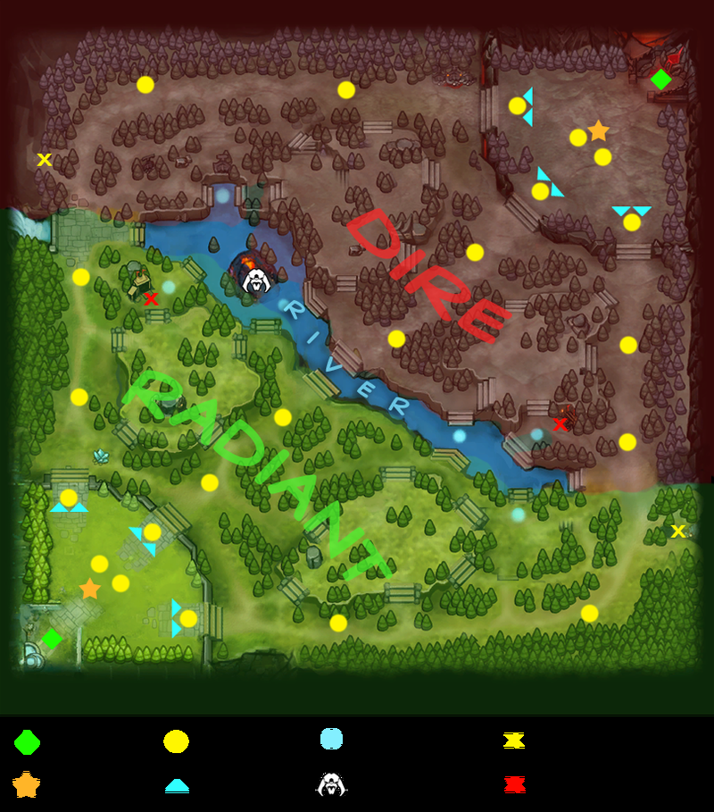 dota6.72f地图改动分析 这些细节要注意